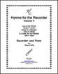 Hymns for the Recorder Volume V (Christmas carols) P.O.D. cover